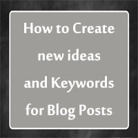 Generate ideas for blog post