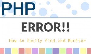 Monitor PHP errors