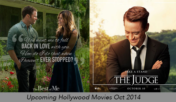 Upcoming Hollywood Movies for October